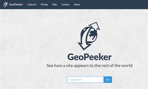 search from different location|GeoPeeker .